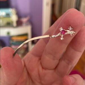 Vintage Sterling Custom Sword Earring/Cuff